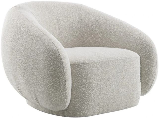 ACME Furniture Isabel Beige Swivel Accent Chair-0