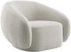 ACME Furniture Isabel Beige Swivel Accent Chair-0