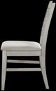 New Classic® Home Furnishings Pascal Driftwood/Gray Ladderback Dining Side Chair-3
