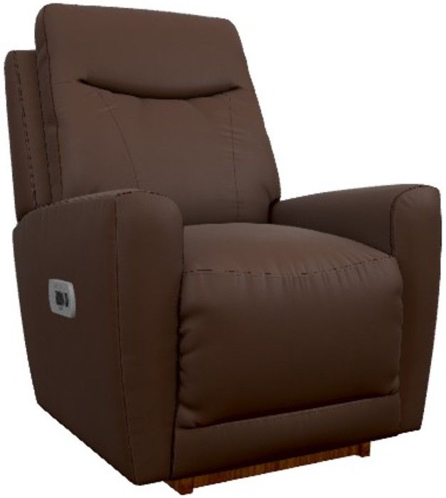 La-Z-Boy® Kodie Chestnut Power Rocking Recliner with Headrest and Lumbar-0