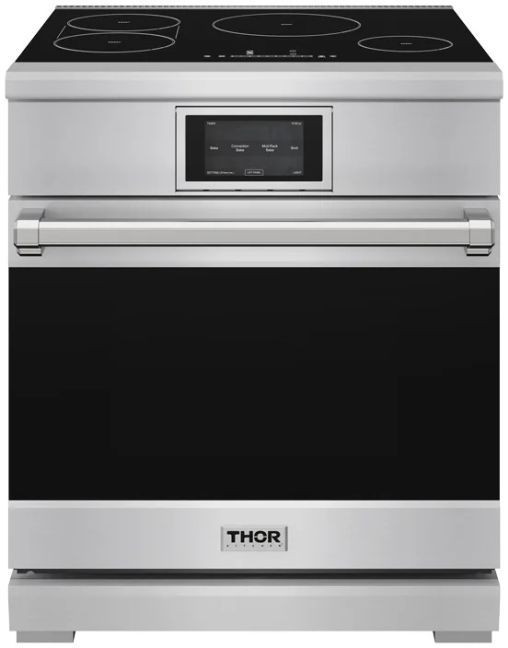 Thor Kitchen® X Series 30" Stainless Steel Freestanding Pro Style Induction Range-0