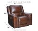 Signature Design by Ashley® Catanzaro Mahogany Power Recliner with Adjustable Headrest-4