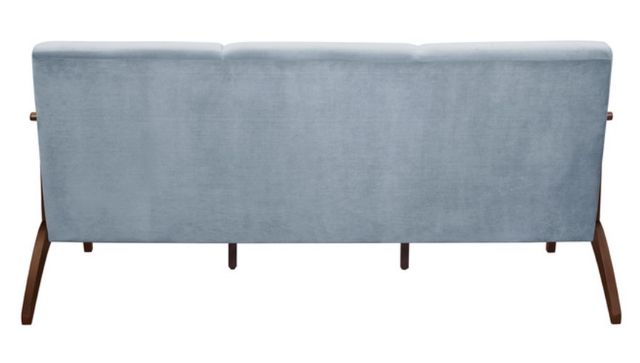 Homelegance® Carlson Blue Gray/Dark Walnut Sofa-3