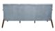 Homelegance® Carlson Blue Gray/Dark Walnut Sofa-3
