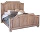 International Furniture Direct Aruba Natural Drift Sand Queen Panel Bed-0