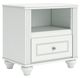 Signature Design by Ashley® Kozlani White Nightstand-0