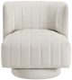 Homelegance® Joyce Beige Swivel Chair-2