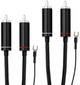 Pro-Ject 1.23m/4ft Connect It Phono DS RCA / RCA (With Ground Wire)-0