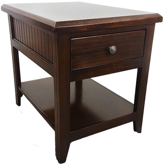 American Heartland Manufacturing Poplar End Table-0