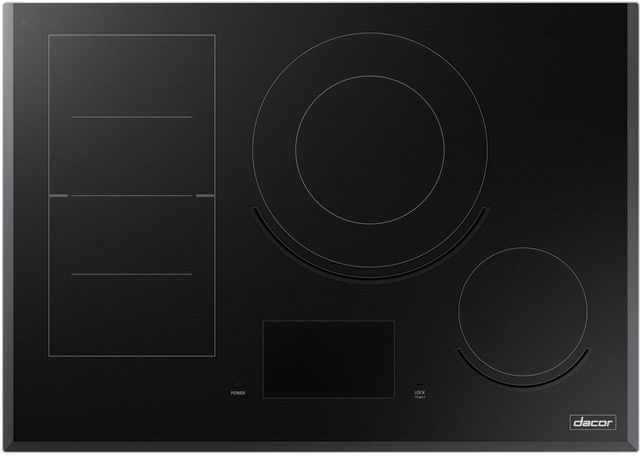 Dacor® 30" Black Induction Cooktop-0