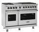 Viking® 5 Series 48" Splash Pro Style Dual Fuel Range-4