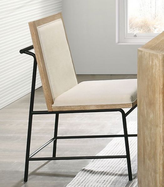 Furniture of America® Edenbridge 6-Piece Oak Dining Table Set with Bench-3