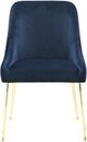 Coaster® Mayette 2-Piece Dark Ink Blue Side Chairs-1