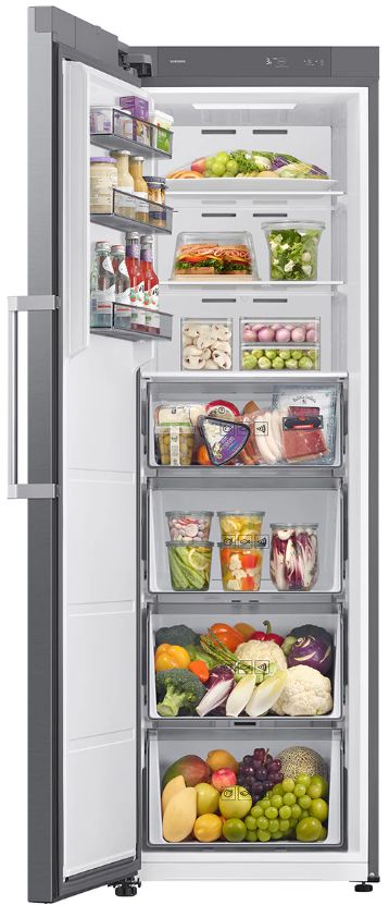 Samsung 24" 11.4 Cu. Ft. Stainless Look Full-Flex Convertible Upright Freezer-5