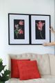 A & B Home Orange 18"x18" Cable Knit Throw Pillow-1