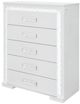 Global Furniture USA Naomi Silver Chest with LED-0