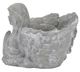 A & B Home Gray 8" Angel Planter-2