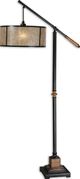 Uttermost by Carolyn Kinder Sitka Black Floor Lamp-0