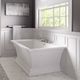 American Standard Town Square® S Polished Chrome Deck Mounted Roman Tub Filler with Hand Shower-2