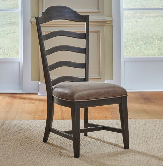 Liberty Furniture Paradise Valley Saddle Brown/Tabacco Dining Side Chair-1