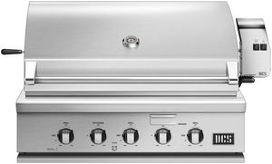 DCS Series 7 3-Burner Stainless Steel Built In Liquid Propane Gas Grill