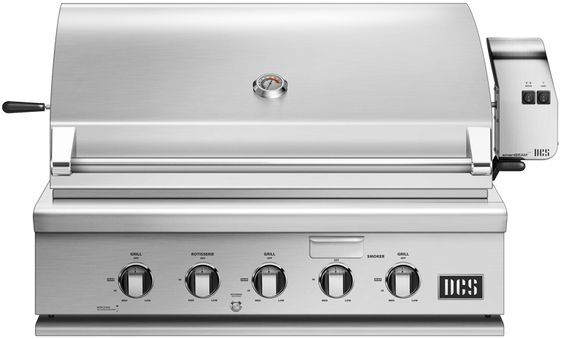 DCS Series 7 3-Burner Stainless Steel Built In Liquid Propane Gas Grill