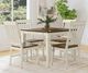 A-America® Beacon 5-Piece Peppercorn/Smoky White Dining Set-2