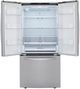 LG 24 Cu. Ft. Smudge Resistant Stainless Steel French Door Refrigerator-3
