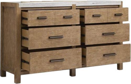 Magnussen Home® Plum Creek Sierra Brown Drawer Dresser-2