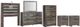 Signature Design by Ashley® Drystan 6-Piece Multi Full Panel Headboard Set-0