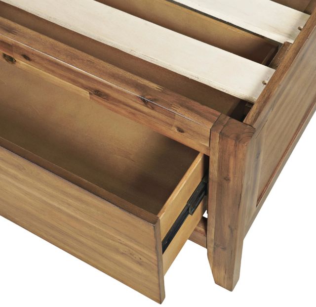 Jofran Inc. Claremont Light Brown Queen Panel Storage Bed-4