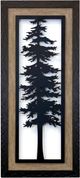 Stylecraft Cypress II Black/Brown/White Wall Art -0