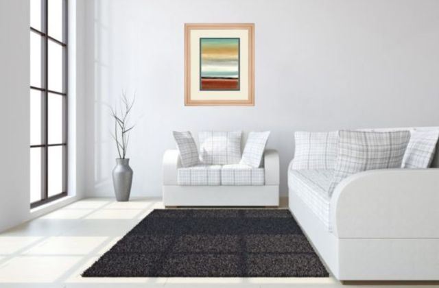 Classy Art Horizon Lines II by Tesla, C Wall Art-2