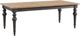 Riverside Furniture Harper Snowy Desert Rectangular Dining Table with Matte Black Base-0