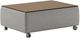 Luonto Furniture Functional Walnut Coffee Table with Oliver Base-0