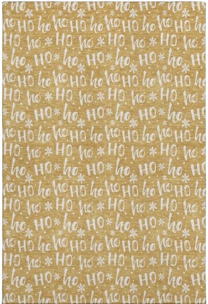 Dalyn™ Rug Company Merry & Bright MY22 Gold 5'x8' Area Rug-0