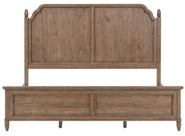 Liberty Furniture Hickory Grove Heirloom Brown California King Panel Bed-2