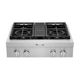 Table de cuisson au gaz style Pro de 30 po KitchenAid® - Acier inoxydable-3