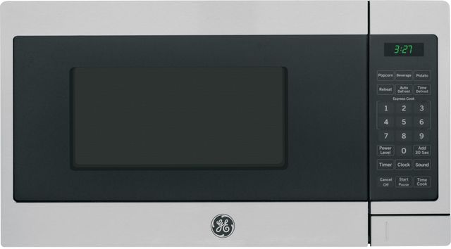 GE® 0.7 Cu. Ft. Stainless Steel Countertop Microwave-0