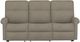 Flexsteel® Davis Dove Manual Reclining Sofa-1