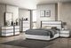 Furniture of America® Birsfelden White California King Panel Bed-1