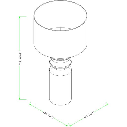 Surya Forger Light Gray Table Lamp-3