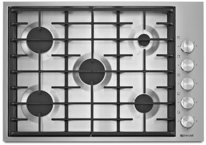 Jennair JGC7530BS Euro-Style 30" Gas Cooktop - Thumbnail 3