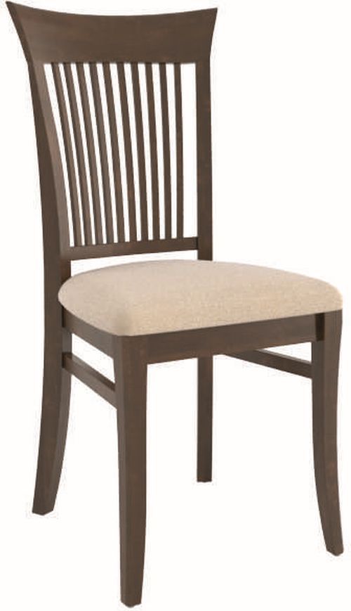 Canadel® Canadel Cognac Washed Upholstered Side Chair-0