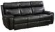 Mazin Furniture Granger Black Dual Power Recliner Sofa-0
