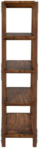 Homelegance® Holverson Gunmetal/Rustic Brown Bookcase-3