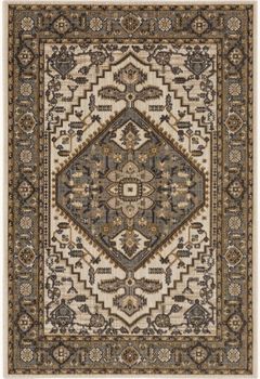 Karastan® Relic Giza Beige 2'x3' Throw Rug