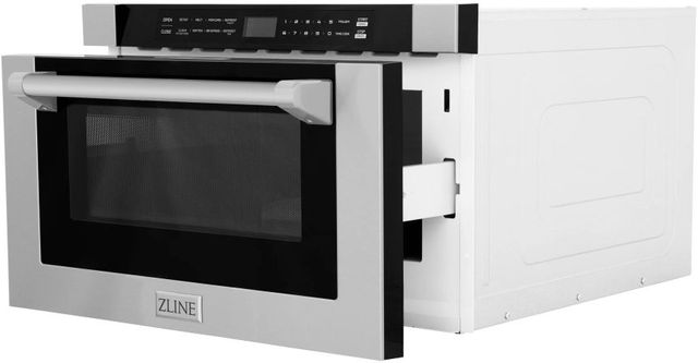 ZLINE 1.2 Cu. Ft. Stainless Steel Microwave Drawer -3