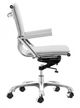 Zuo® Lider Plus White Office Chair-2