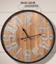 Giftcraft Brown/Gray Wall Clock-1